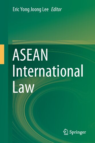 Asean International Law Eric Yong Joong Lee