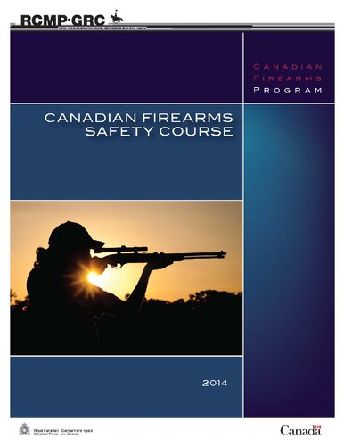 Canadian Firearms Safety Course Royal Canadian Mounted Police Rcmp