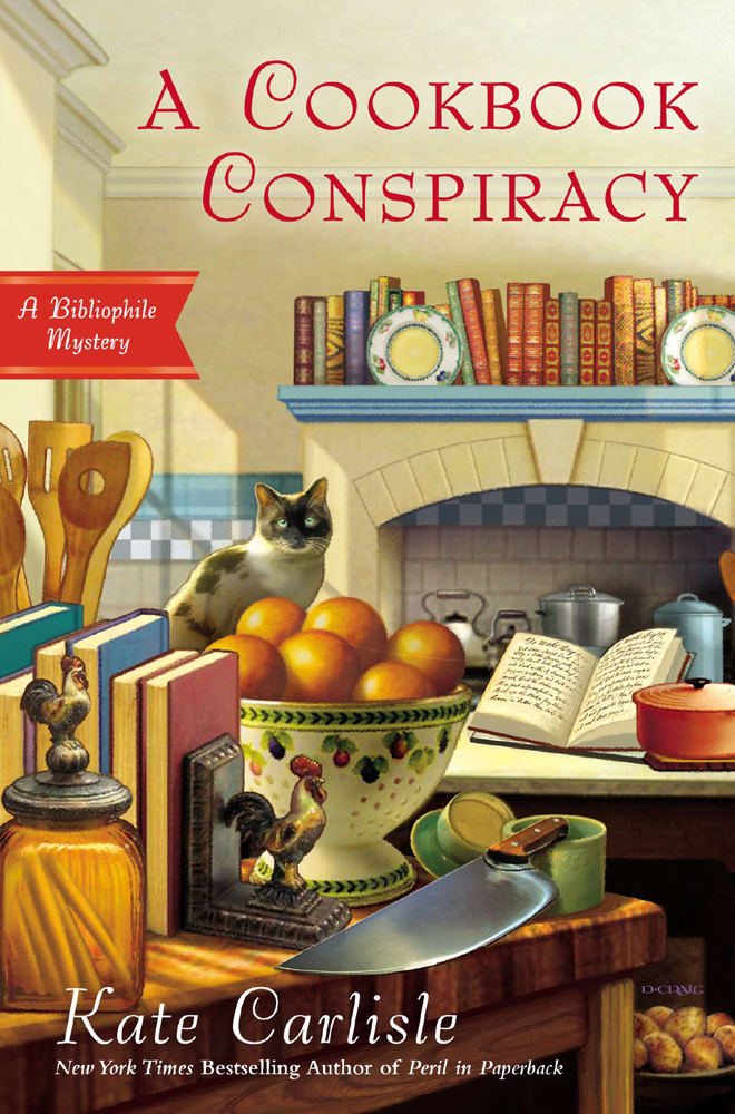 A Cookbook Conspiracy Bibliophile Mystery 7 Kate Carlisle