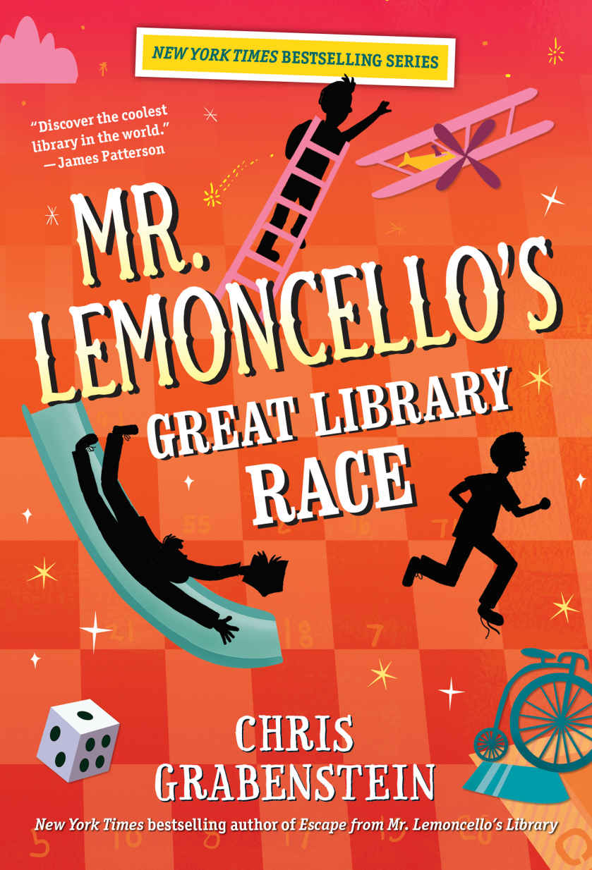 Mr Lemoncellos Great Library Race Mr Lemoncellos Library Chris Grabenstein