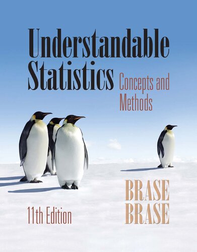 Understandable Statistics Concepts And Methods 11th Edition 11th Edition Brase