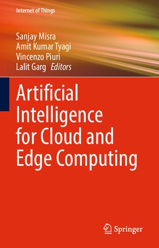 Artificial Intelligence For Cloud And Edge Computing Sanjay Misra