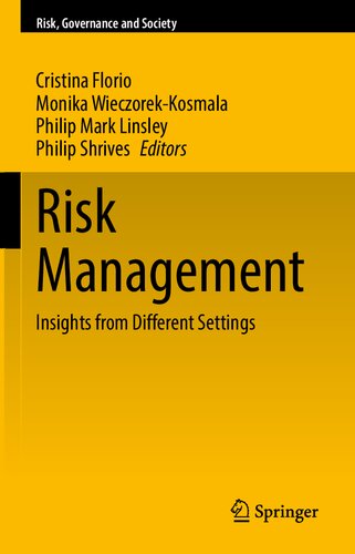Risk Management 2nd Edition Cristina Florio Monika Wieczorekkosmala