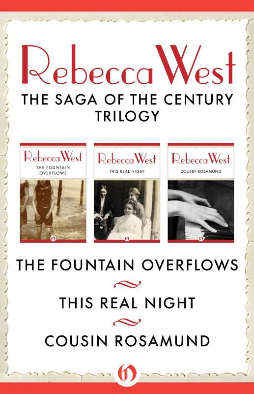 Saga Of The Century Trilogy Rebecca West