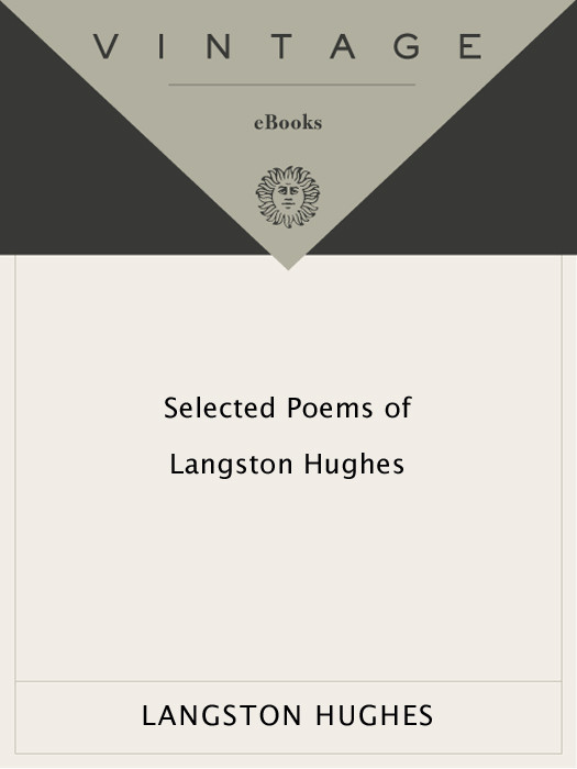 Selected Poems Of Langston Hughes Langston Hughes
