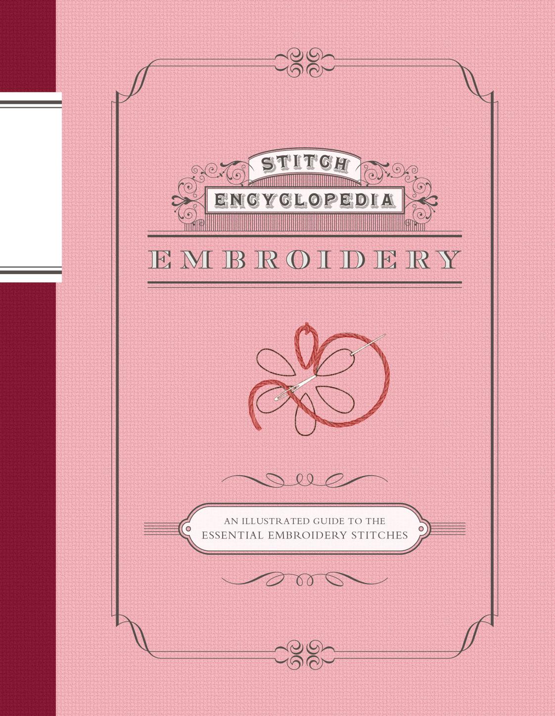 Stitch Encyclopedia Embroidery Bunka Gakuen