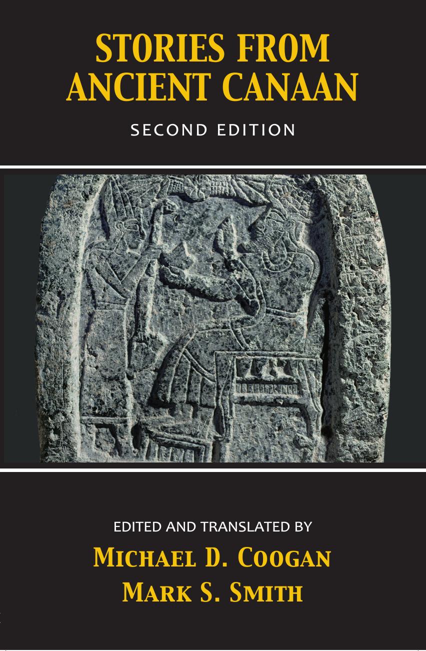 Stories From Ancient Canaan 2nd Edition Smith Mark S Coogan