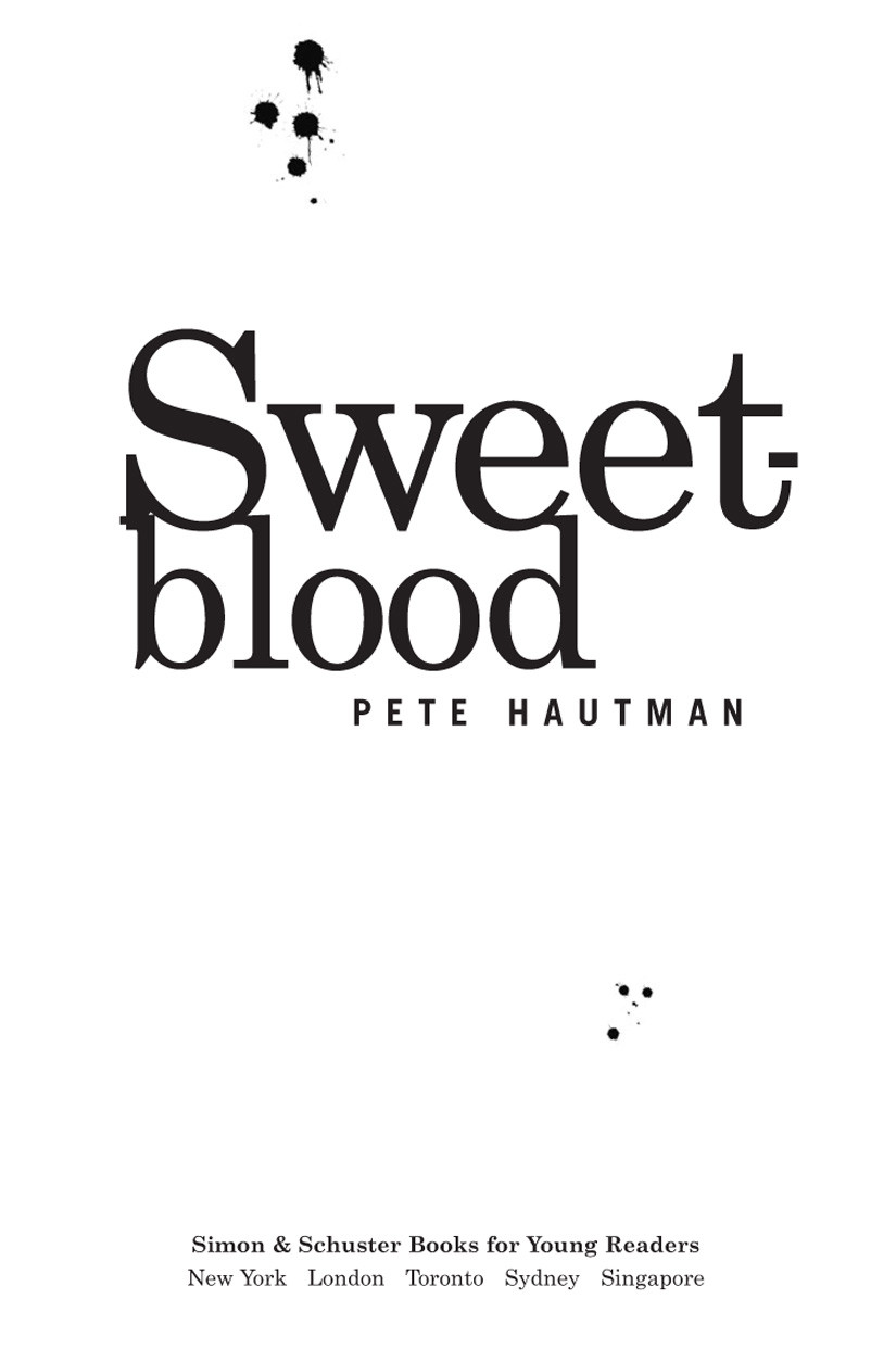 Sweetblood Pete Hautman