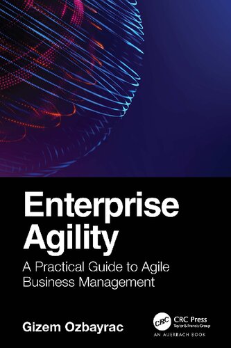 Enterprise Agility A Practical Guide To Agile Business Management Gizem Ozbayrac