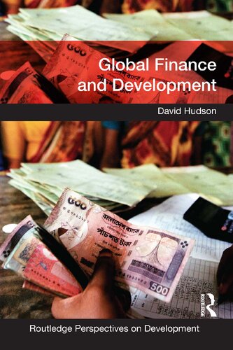 Global Finance And Development 1st Edition David Hudson