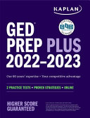 Ged Test Prep 20222023 2 Practice Tests Proven Strategies Online Kaplan Test Prep Revised Revised Van Slyke