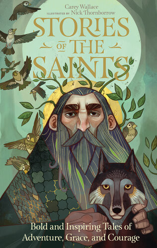 Stories Of The Saints Bold And Inspiring Tales Of Adventure Grace And Courage Illustrated Carey Wallace