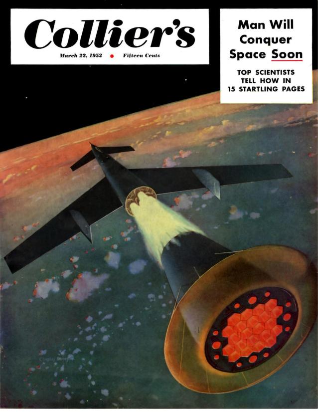 Colliers Magazine Articles On The Conquest Of Space 19521954 Willy Ley