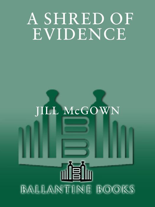 A Shred Of Evidence Jill Mcgown