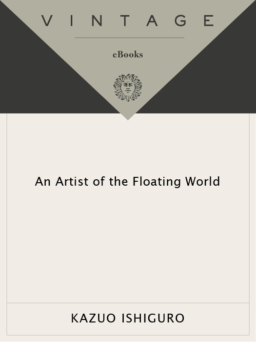 An Artist Of The Floating World Vintage International Kazuo Ishiguro