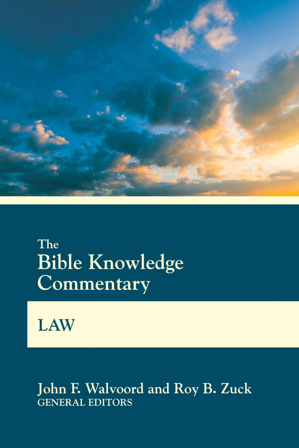 The Bible Knowledge Commentary Law John F Walvoord