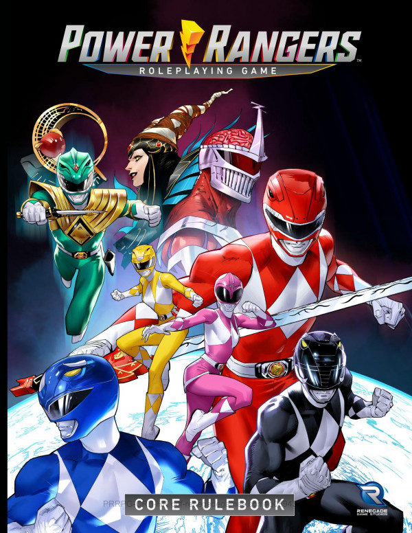 Power Rangers Roleplaying Game Core Rulebook Bryan C P Steele