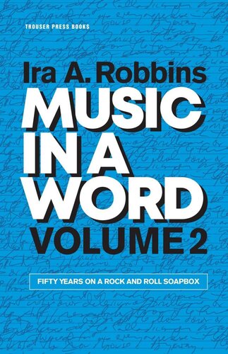 Music In A Word Volume 2 Fandom And Fascinations Robbins Ira A