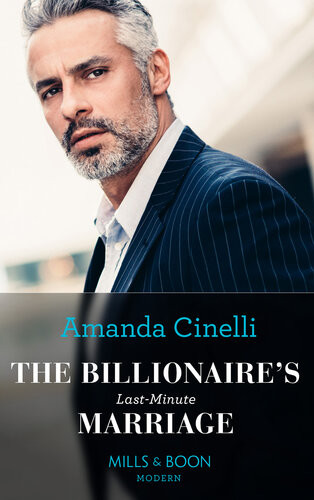 The Billionaires Lastminute Marriage Amanda Cinelli
