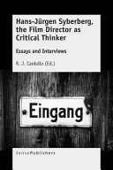 Hansjrgen Syberberg The Film Director As Critical Thinker R J Cardullo