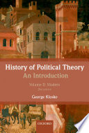 History Of Political Theory An Introduction Volume Ii Modern 2nd Edition George Klosko