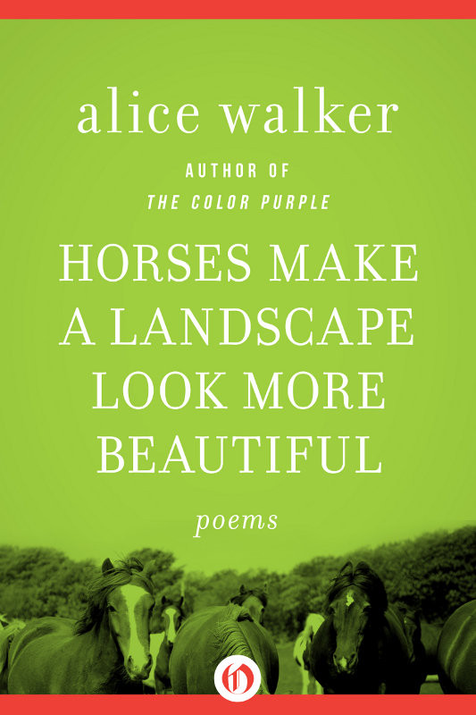 Horses Make A Landscape Look More Beautiful Alice Walker