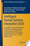 Intelligent Human Systems Integration 2020 Proceedings Of The 3rd International Conference On Intelligent Human Systems Integration Ihsi 2020 Integrating Systems And Computing Book 1131 Various