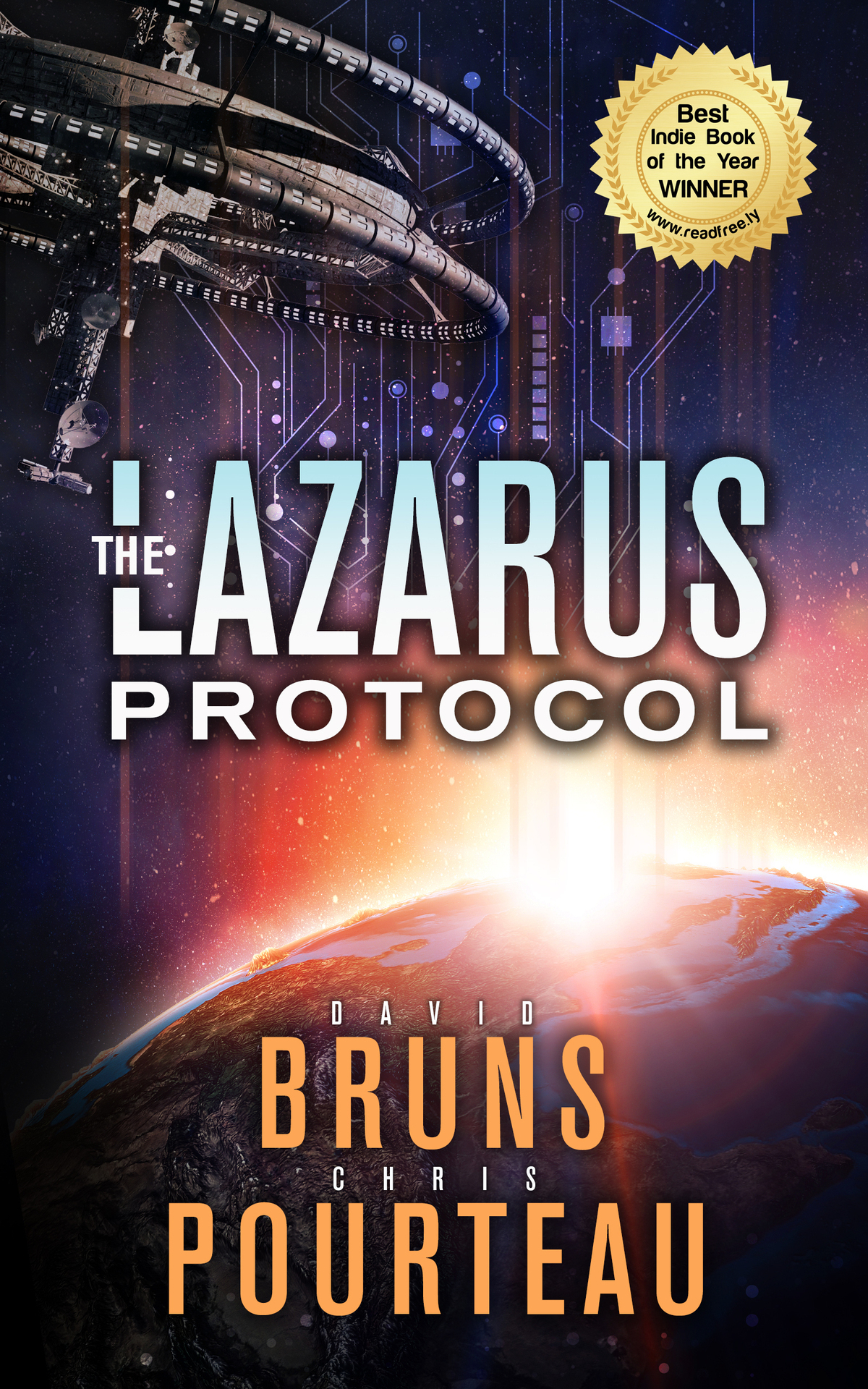 The Lazarus Protocol A Scifi Corporate Technothriller The Syncorp Saga Book 1 David Bruns
