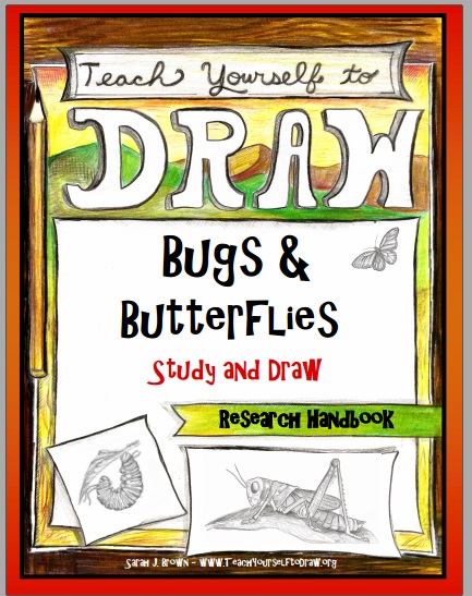 Teach Yourself To Draw Bugs Handbook Sarah Janisse Brown