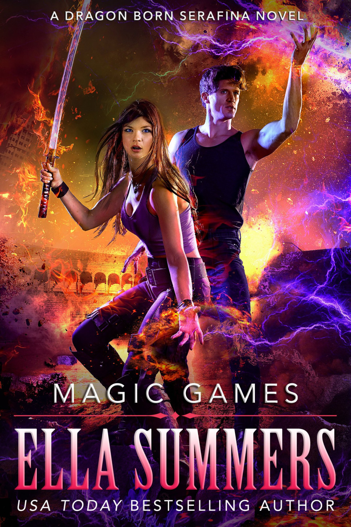 Magic Games Dragon Born Serafina Book 2 Ella Summers