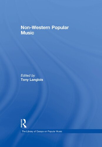 Nonwestern Popular Music Tony Langlois Editor