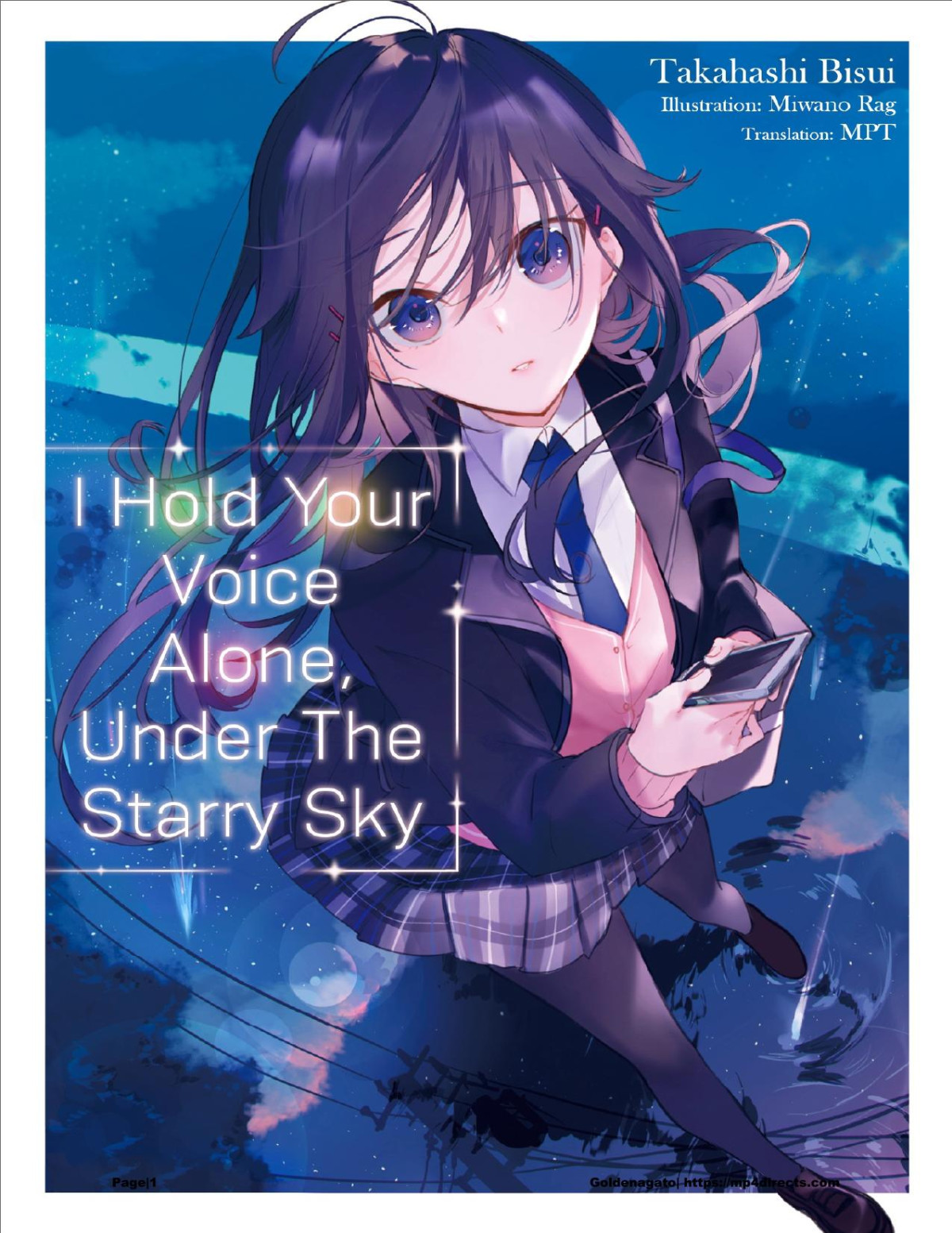 I Hold Your Voice Alone Under The Starry Sky Takahashi Bisui
