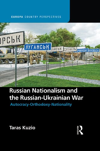 Russian Nationalism And The Russianukrainian War Autocracyorthodoxynationality Taras Kuzio
