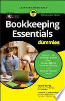 Bookkeeping Essentials For Dummies 3rd Edition Curtis Veechi