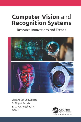 Computer Vision And Recognition Systems Chiranji Lal Chowdhary