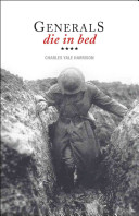 Generals Die In Bed Reprint Harrison Charles Yale Hlinka Michael