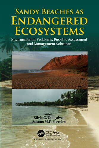 Sandy Beaches As Endangered Ecosystems Environmental Problems And Possible Assessment And Management Solutions 1st Edition Slvia Correia Gonalves Fernandes