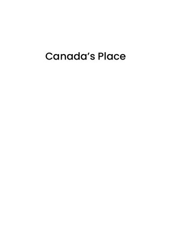 Canadas Place A Global Perspective Tepperman Lorne Finnsdottir