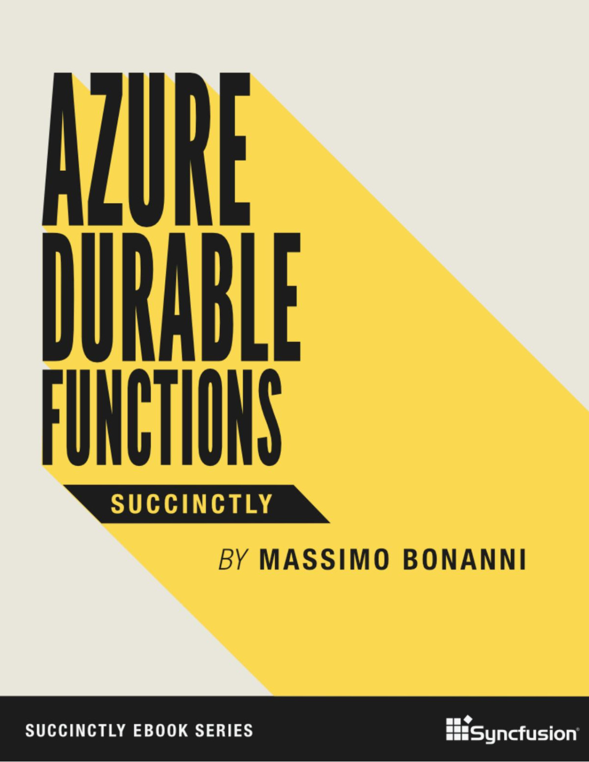 Azure Durable Functions Succinctly 1st Edition Massimo Bonanni