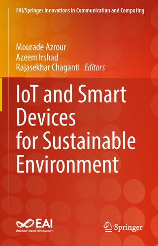 Iot And Smart Devices For Sustainable Environment Mourade Azrour