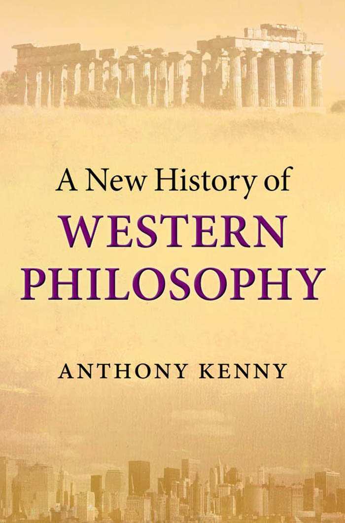 A New History Of Western Philosophy Anthony Kenny