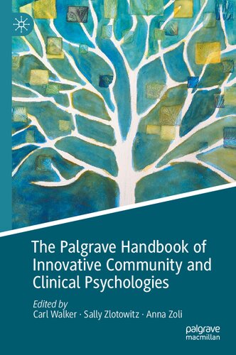 The Palgrave Handbook Of Innovative Community And Clinical Psychologies Carl Walker