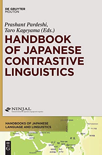Handbook Of Japanese Contrastive Linguistics 1st Edition Prashant Pardeshi