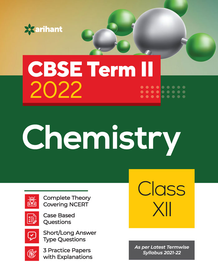 Cbse Chemistry Term 2 Class 12 For 2022 Exam Cover Theory And Mcqs Kaur