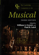 The Cambridge Companion To The Musical Cambridge Companions To Music 3rd Edition William A Everett