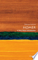 Homer A Very Short Introduction Annotated Barbara Graziosi