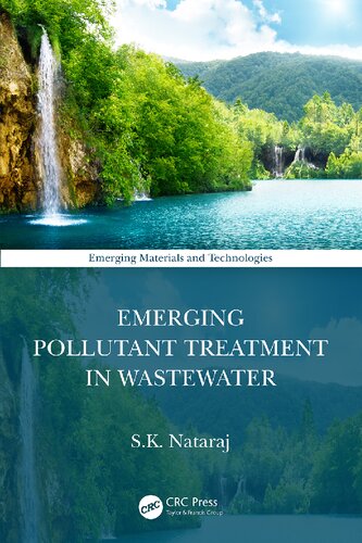 Emerging Pollutant Treatment In Wastewater S K Nataraj