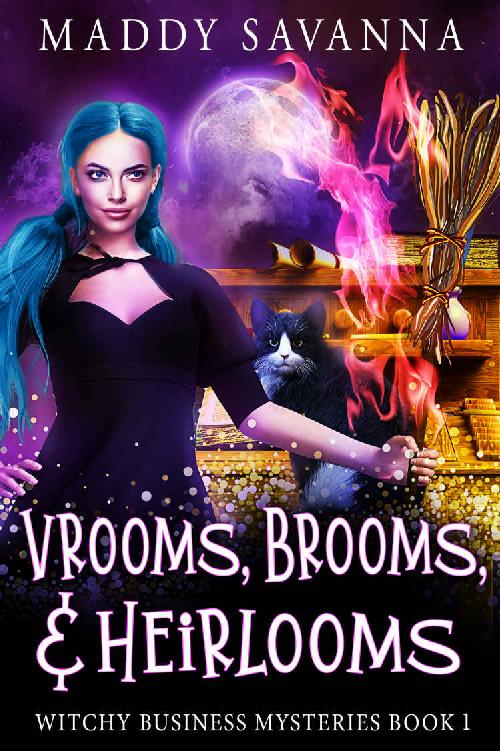 Vrooms Brooms Heirlooms Witchy Business Mysteries 1 1st Edition Maddy Savanna