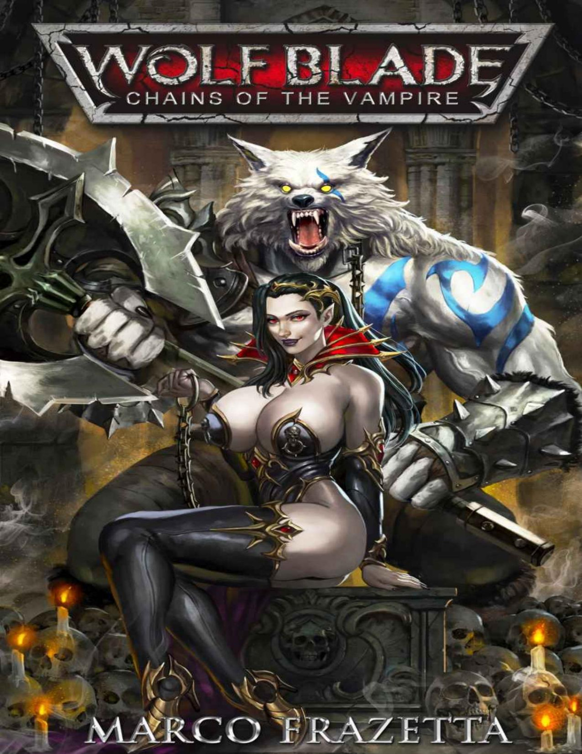 Wolf Blade Chains Of The Vampire Marco Frazetta