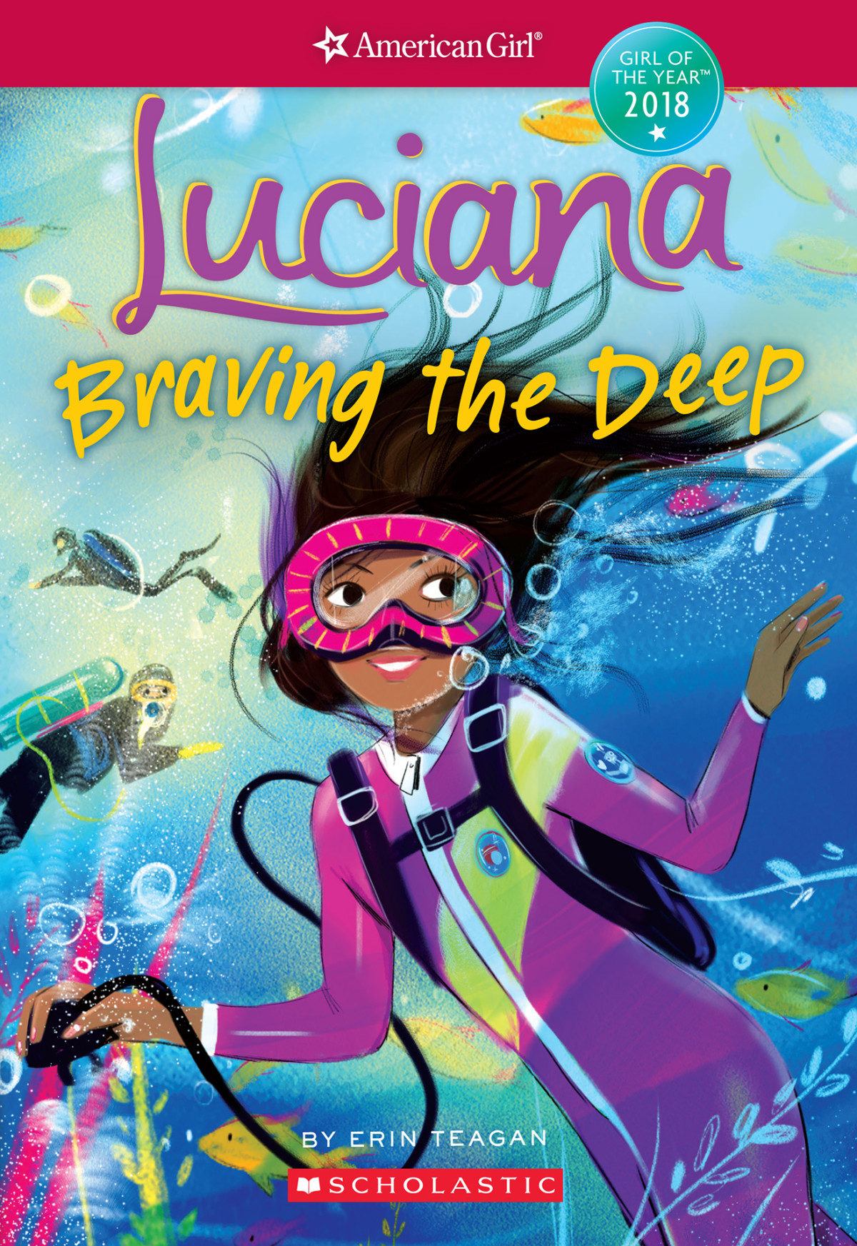 Braving The Deep Luciana American Girl Series Bk Ii Erin Teagan